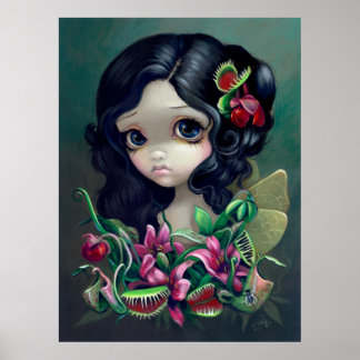 Affiches Bouquet carnivore Fairy Art Imprimer gothique