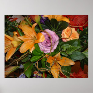 Affiches Bouquet de sauvegarde/Mariage de automne