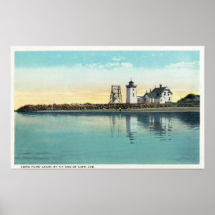 Affiches Bout de fin de vue de Cape Cod de long point