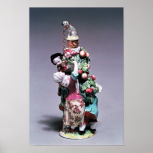 Affiches Bouteille de Chelsea dépeignant une mère et des