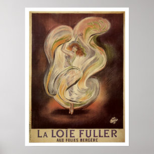 Affiches Boutique de danse vintage Art nouveau