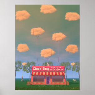 AFFICHES BOUTIQUE DE NUAGE