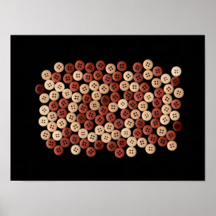 Affiches Boutons - Photographie d'art