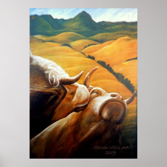 Affiches Bovine Bliss (Devant)