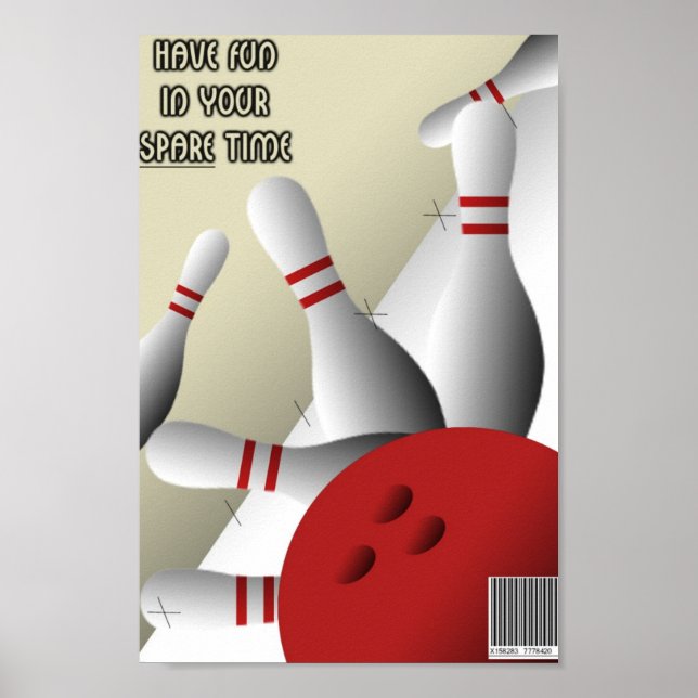 Affiches Bowlin à la retraite (Devant)