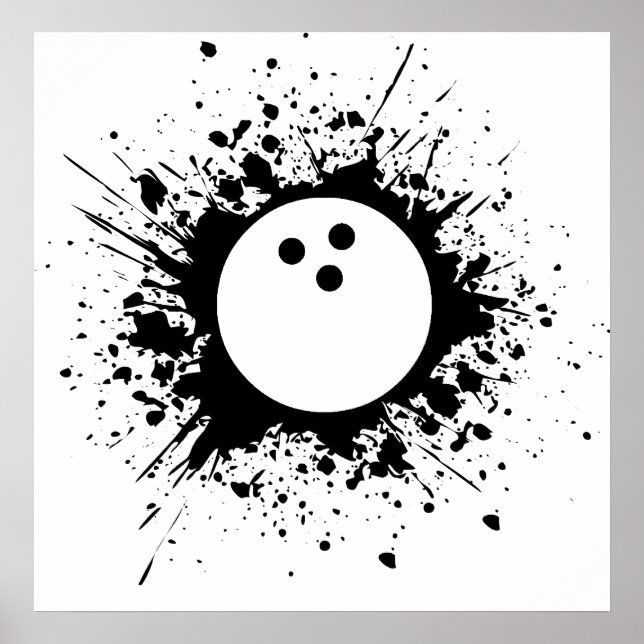 Affiches bowling (Devant)