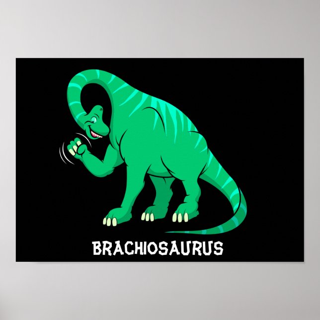 Affiches Brachiosaure (Devant)