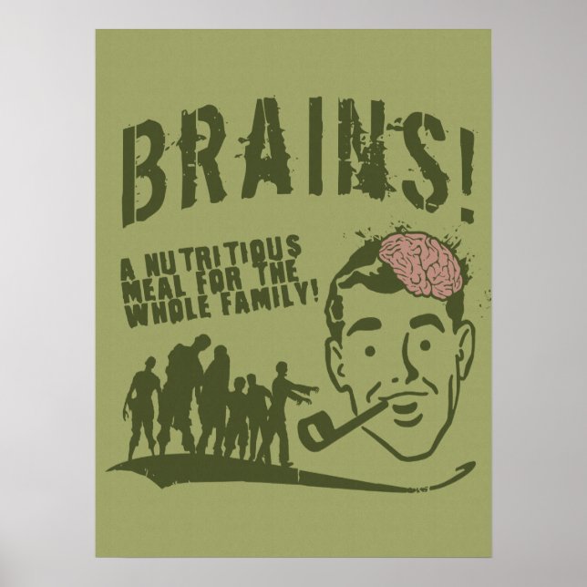 Affiches Brains ! (Devant)