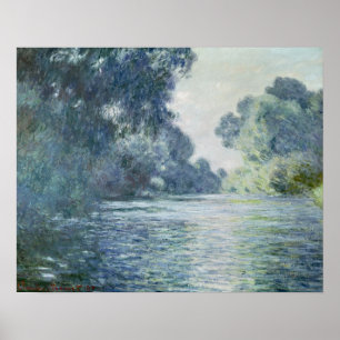 Affiches Branche de Claude Monet   de la Seine près de