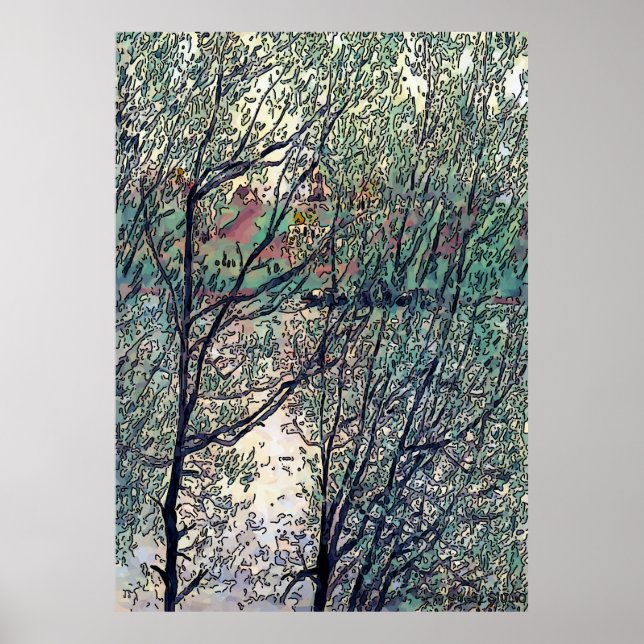 Affiches Brandywine Creek, Delaware, USA (Devant)