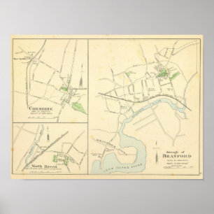 Affiches Branford, Cheshire, asile de N