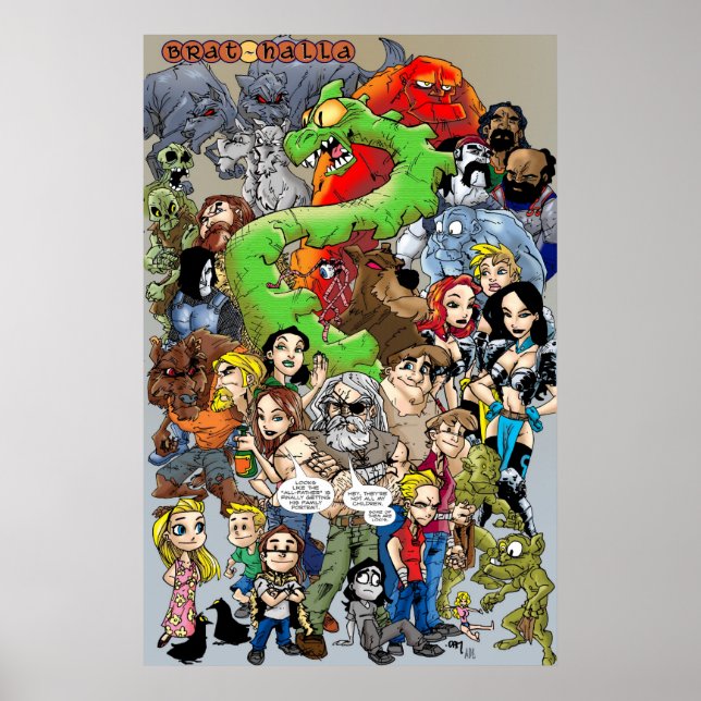 Affiches Brat-halla (Devant)