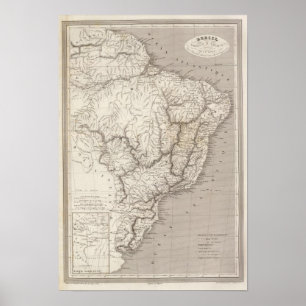 Affiches Brazil, Paraguay, and Uruguay