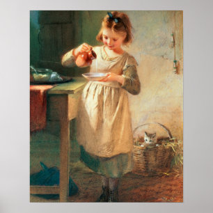 Affiches Breakfast Kitty