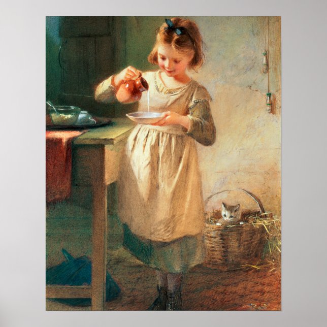 Affiches Breakfast Kitty (Devant)