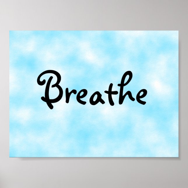 Affiches Breathe-poster (Devant)
