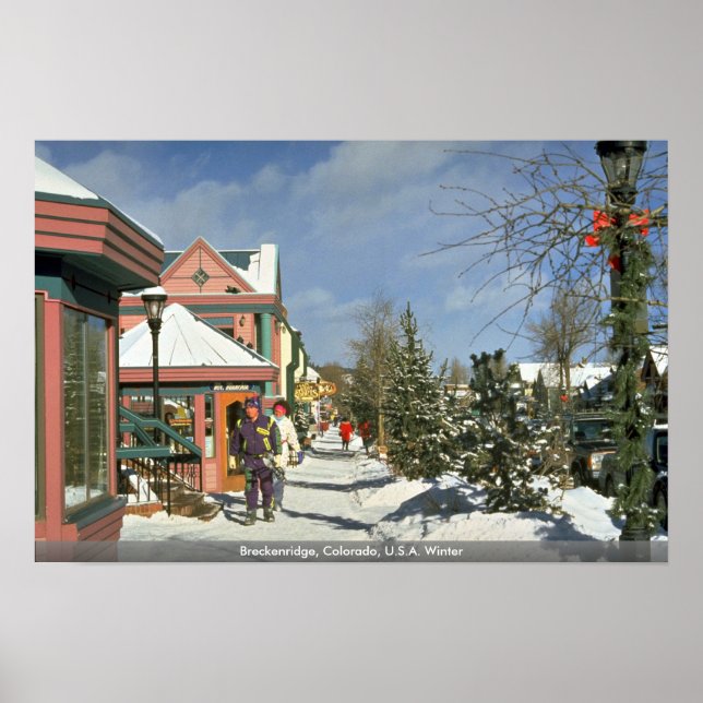 Affiches Breckenridge, Colorado, U.S.A. Winter (Devant)