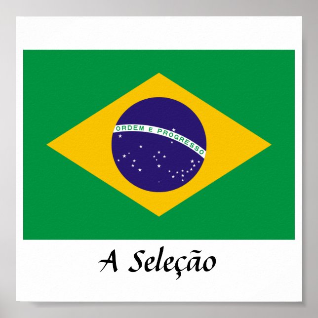 Affiches Brésil "A Seleção" (Devant)