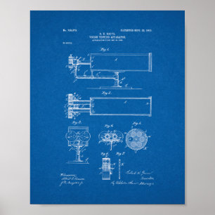 Affiches brevet d'appareillage de Vision-essai - modèle