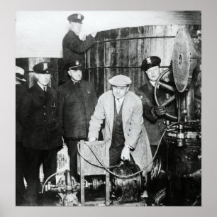 Affiches BREWERY SPEAKEASY BUST c. 1930