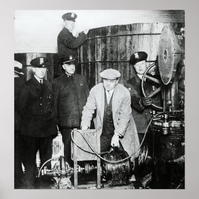 Affiches BREWERY SPEAKEASY BUST c. 1930 (Devant)