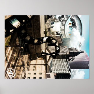 Affiches Bright Chicago Sky