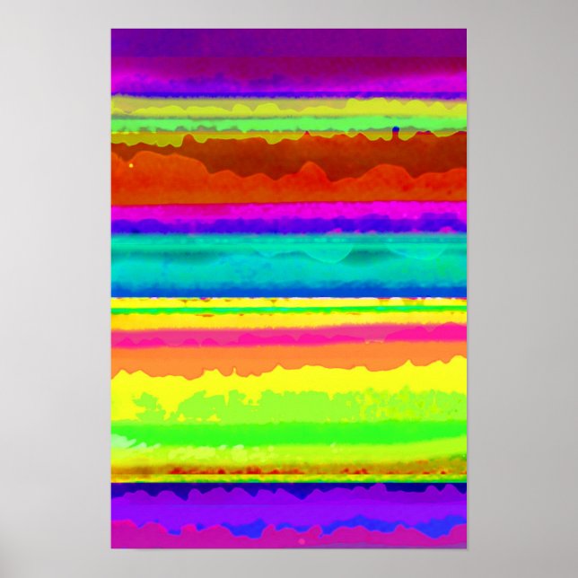 Affiches Bright Stripe (Devant)