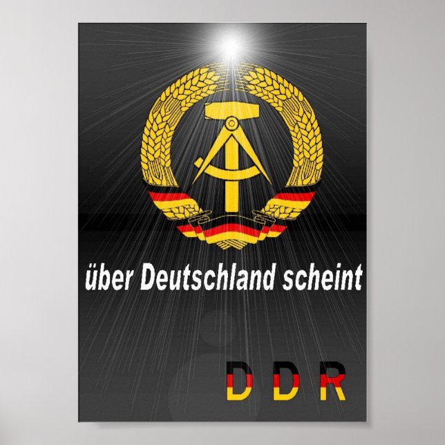 Affiches Brillages DDR (Devant)