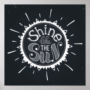 Affiches Brille Comme Le Soleil