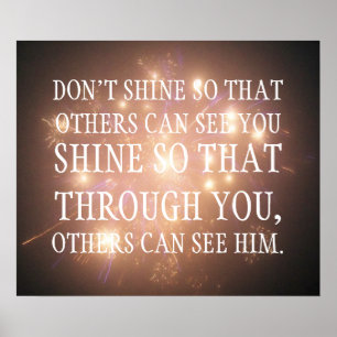 Affiches Brille pour que par toi les autres puissent le voi