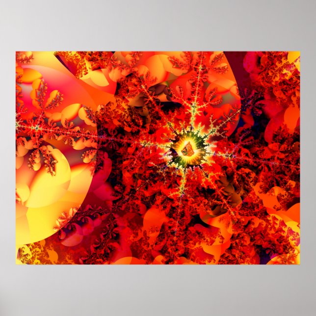 Affiches briller une lumière (Devant)