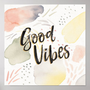 Affiches Brise III Good Vibes de pré