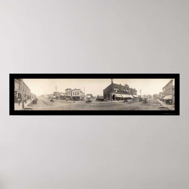 Affiches Britt, IA Photo 1908 (Devant)