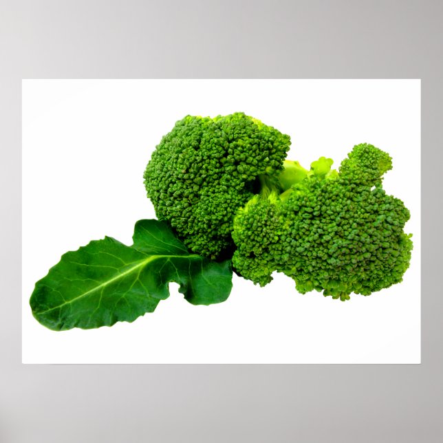 Affiches Broccoli 28" x 20", papier d'affiche de valeur (Ma (Devant)