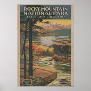 Affiches Brochure no 2 du mont Rocky Nat'l Park