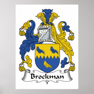 Affiches Brockman Family Crest