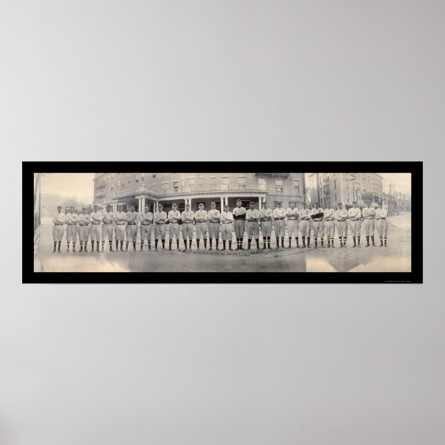 Affiches Brooklyn Baseball NY Photo 1911 (Devant)