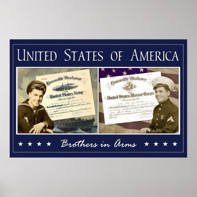 Affiches Brothers in Arms - Colorated (Devant)