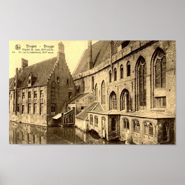 Affiches Bruges - Hôpital St Jean (Devant)