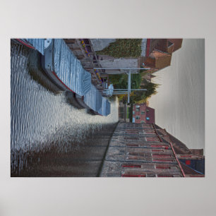 Affiches brugge belgique voyage tourisme vacances touristiq