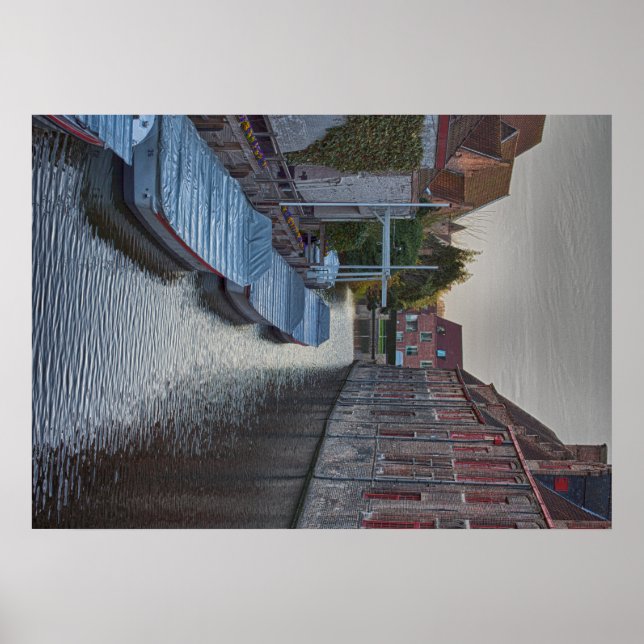 Affiches brugge belgique voyage tourisme vacances touristiq (Devant)