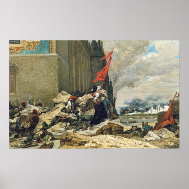 Affiches Brûlage des Tuileries, 1871 (Devant)