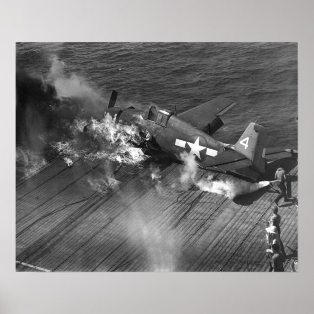 Affiches Brûler Hellcat (Devant)