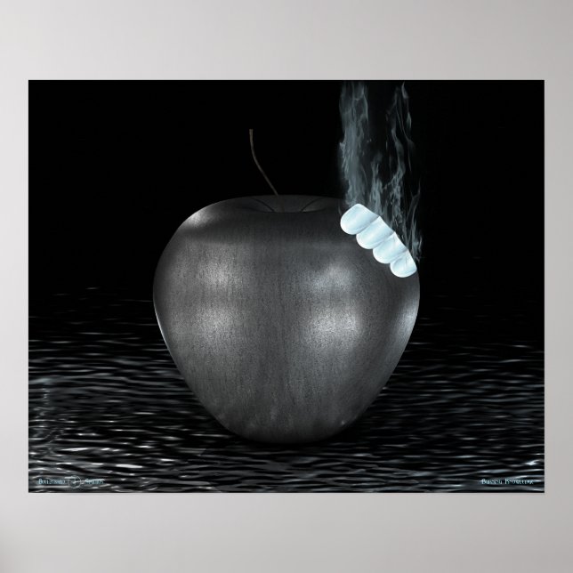 Affiches Brûler les connaissances (Devant)