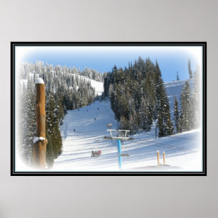 Affiches Brundage Station de ski en McCall Idaho