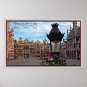 Affiches Bruxelles - La Grand-Place
