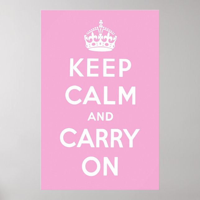 Affiches Bubblegum rose (Devant)