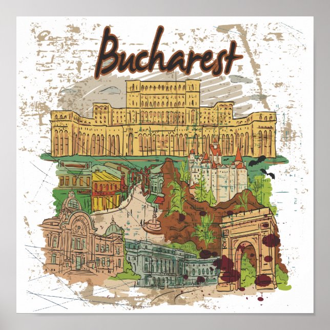 Affiches Bucharest (Devant)