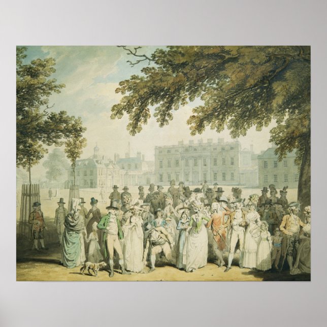 Affiches Buckingham House, St.James's Park, 1790 (Devant)