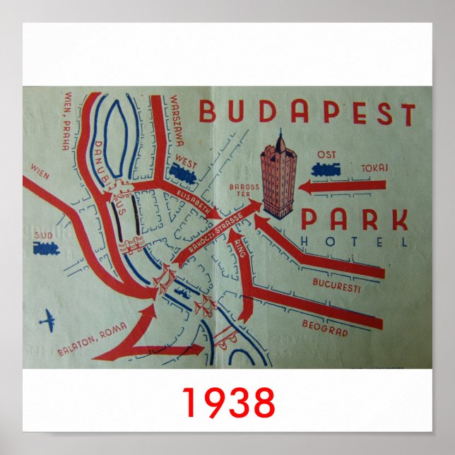 Affiches Budapest (Devant)